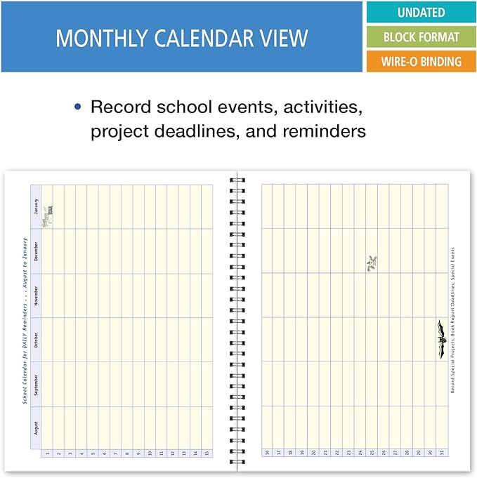 Undated Student Assignment Book (S40)