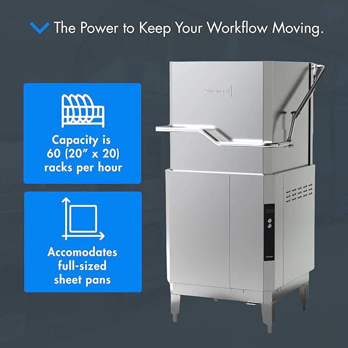CX20 Premier Series Door Type Dishwasher, Stainless Steel