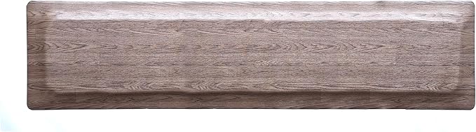 Rhino Mats, Softwoods Anti Fatigue Floor Mat, Commercial Grade Kitchen Mat, Standing Desk Mat, Office, Garage or Anywhere, Standing Comfort. (Driftwood, 2' x 8' x 7/8")