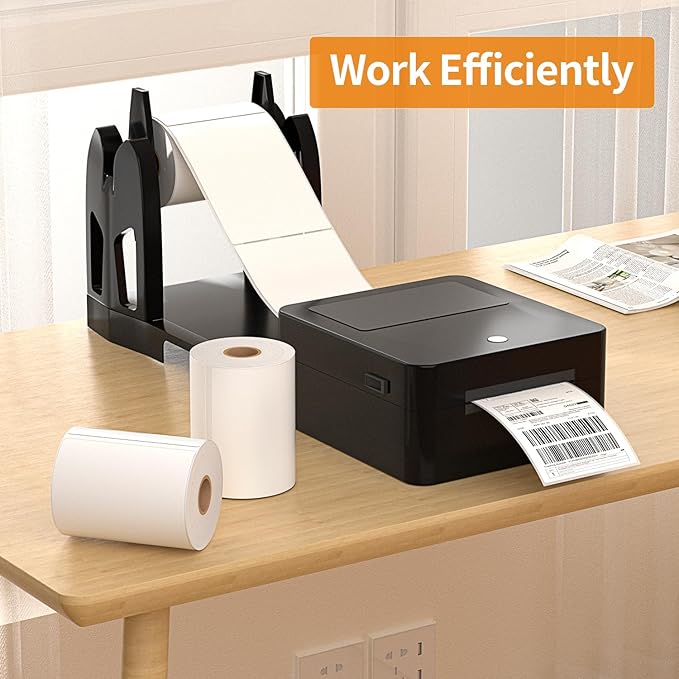 Methdic 4x6 Direct Thermal Shipping Labels for UPS USPS 3000 Labels(12Rolls)