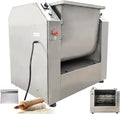 INTSUPERMAI 220V Commercial Dough Mixer Machine 50 KG Kneading Capacity 75L Electric Food Flour Mixer 4000W/5.36HP for Dough Mixing Kneading for Schools Bakeries Restaurants Pizzerias