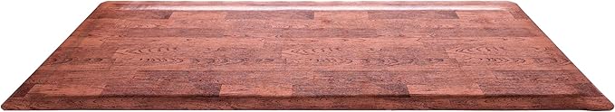 Rhino Mats, Softwoods Anti Fatigue Floor Mat, Commercial Grade Kitchen Mat, Standing Desk Mat, Office, Garage or Anywhere, Standing Comfort. (Oak, 3' x 15' x 7/8")