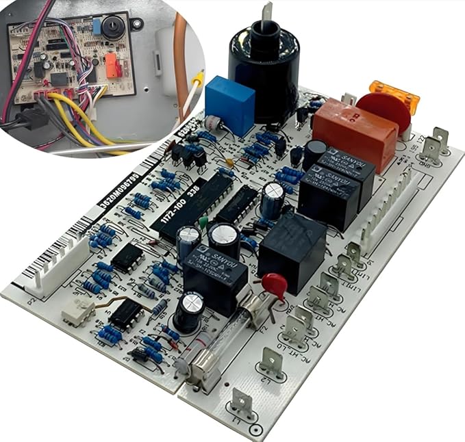 628661 Refrigerator AC Power Circuit Board Kit, 2-Way RV Fridge Power Circuit Control Board, Replacement for 2006-2019 N41X N51X N6X N8X N1095 Series,1200,1210,1211