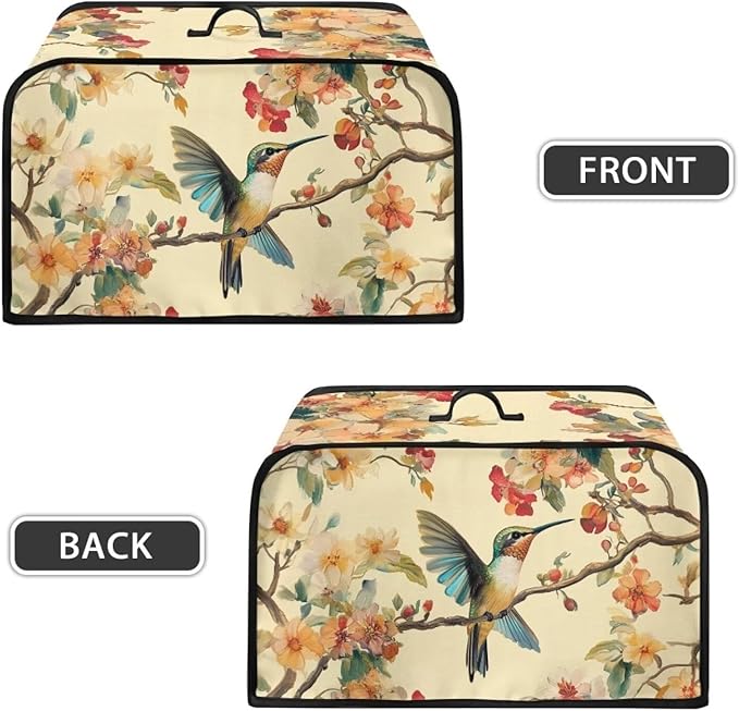 Hummingbird Slow Cooker Dust Cover Slow Cooker Dust Cover Oval 6-8 Qt Dust Covers for Kitchen Appliances Dust Covers for Appliances Dust Proof Convenient