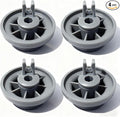 12004485 Dishwasher Lower Rack Wheel Kit for Bosch Kenmore Thermador Gaggenau Dishwashers,Replacement Lower Dish Rack Wheel Assembly,12029919 10004343 00617087,4 Pack