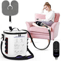 Cold Therapy Machine with Programmable Timer, Portable Ice Machine for Knee After Surgery, Knee Replacement Recovery System, Cryotherapy Pain Relief w/Compression Pad