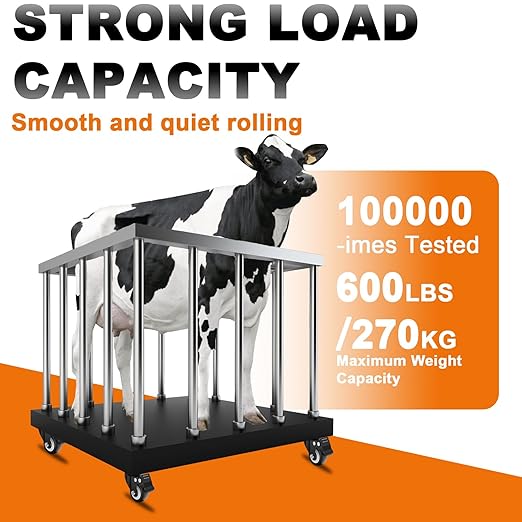 MSH&HCE 2 Inch Heavy Duty Locking Caster Wheels with Brake - 360° Swivel, 600lb Capacity - Quiet Casters for Furniture, Tables, Workbenches- Includes Screws, washers & Screwdriver(Set of 4)
