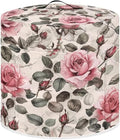 Pink Rose Dust Cover Instant Pot Heavy Duty Waterproof Dust Pressure Cooker Cover Case for Instant Pot Pressure Cooker Instant Pot Appliance Covers Pressure Cooker Size M
