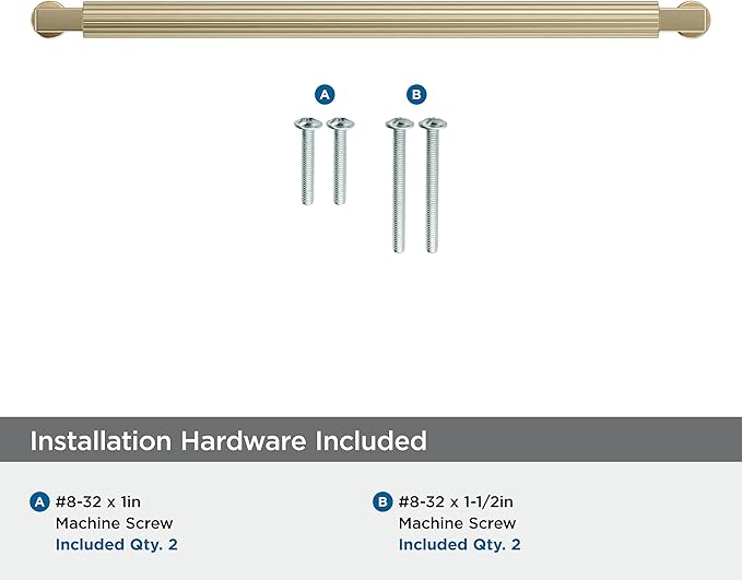 Amerock Ballard 10-1/16 inch (256mm) Center-to-Center Golden Champagne Cabinet Pull, BP37648BBZ