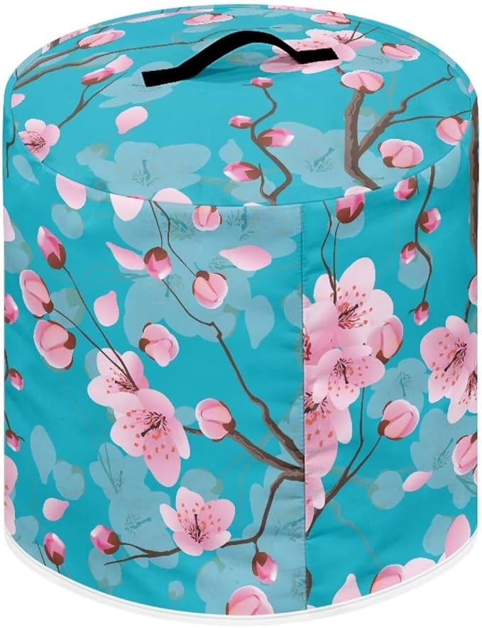 Plum Blossom Dust Cover Instant Pot Heavy Duty Waterproof Dust Pressure Cooker Cover Case for Instant Pot Pressure Cooker Instant Pot Appliance Covers Pressure Cooker Size S