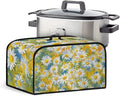 Daisy Slow Cooker Dust Cover Oval 6-8 Qt Dragonfly Crock Pot Cover Fits Most 6-8 Quart Oval Slow Cooker Convenient