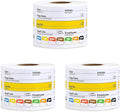 Restaurant Quality Shelf Life Food Rotation Labels Vinyl, 2” x 3” Self-Adhesive Removable Freezer Food Labels, Perfect for Reusable Containers, Easy to Remove, Food Safety Date Sticker (3 PCS)