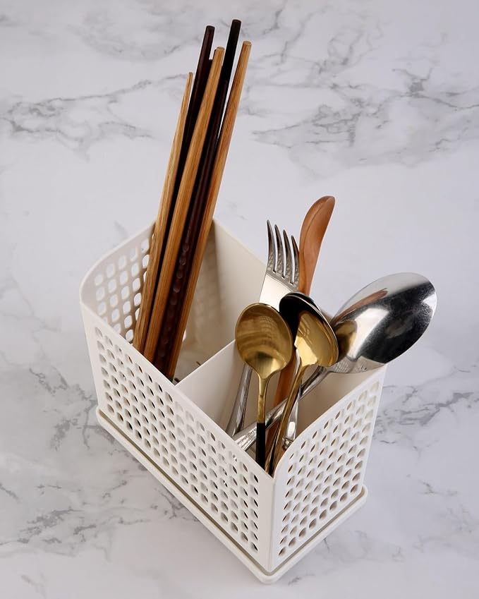 Donxote Chopstick & Straw Dishwasher Basket – Small Utensil Holder for Easy Washing, Drying, and Storage – Dishwasher-Safe Basket for Chopsticks, Straws, and Small Items