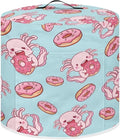 Axolotl Kitchen Appliance Covers, Dust Cover for 3 qt Air Fryer & Pressure Cooker Kitchen Appliance Accessories with Storage Pockets, Machine Washable