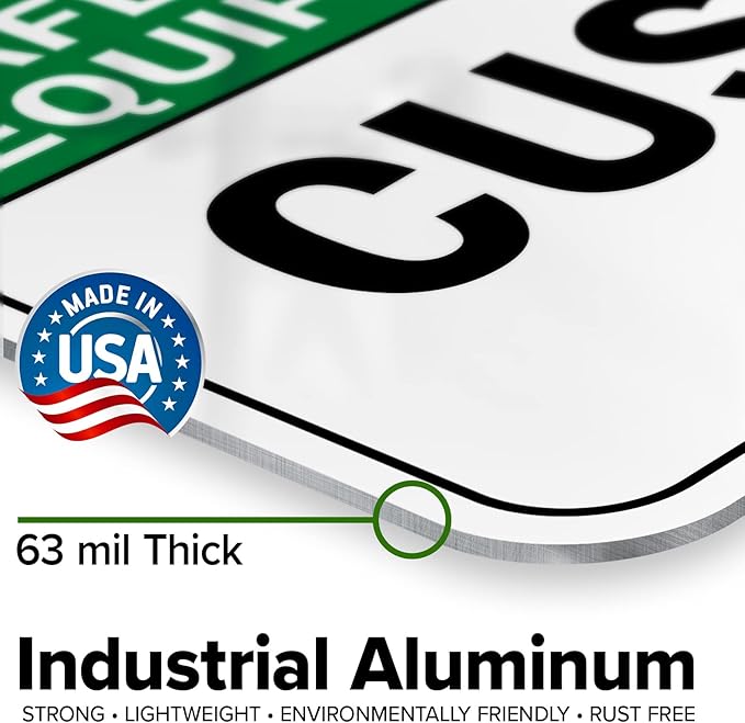 Custom Safety Equipment Sign, Ansi Sign, Osha Compliant, 12x18 Inches, Rust Free .063 Aluminum, Fade Resistant, Made in USA by My Sign Center