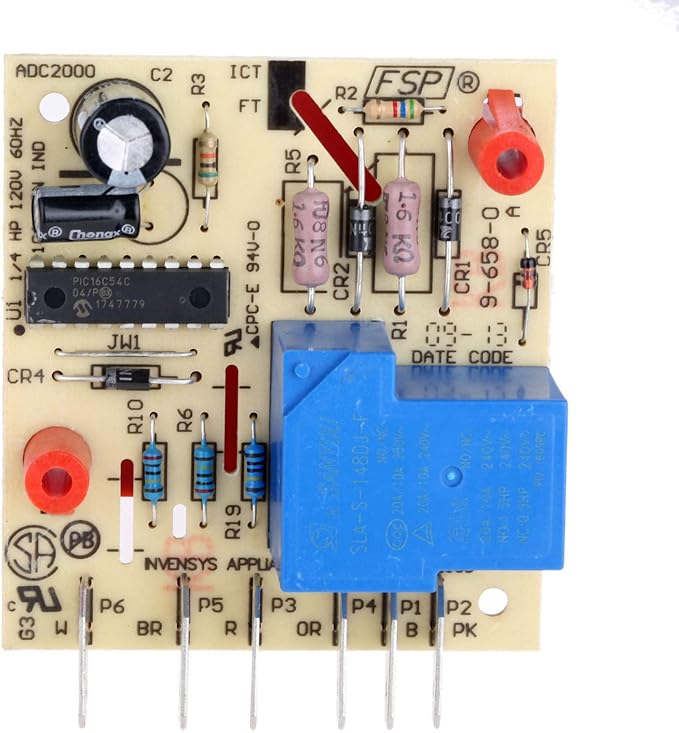 W10352689 Refrigerator Main Control Board Adaptive Defrost Control Board Replaces #4388931 Replacement for Whirlpool, Kenmore, Maytag, Kitchenaid
