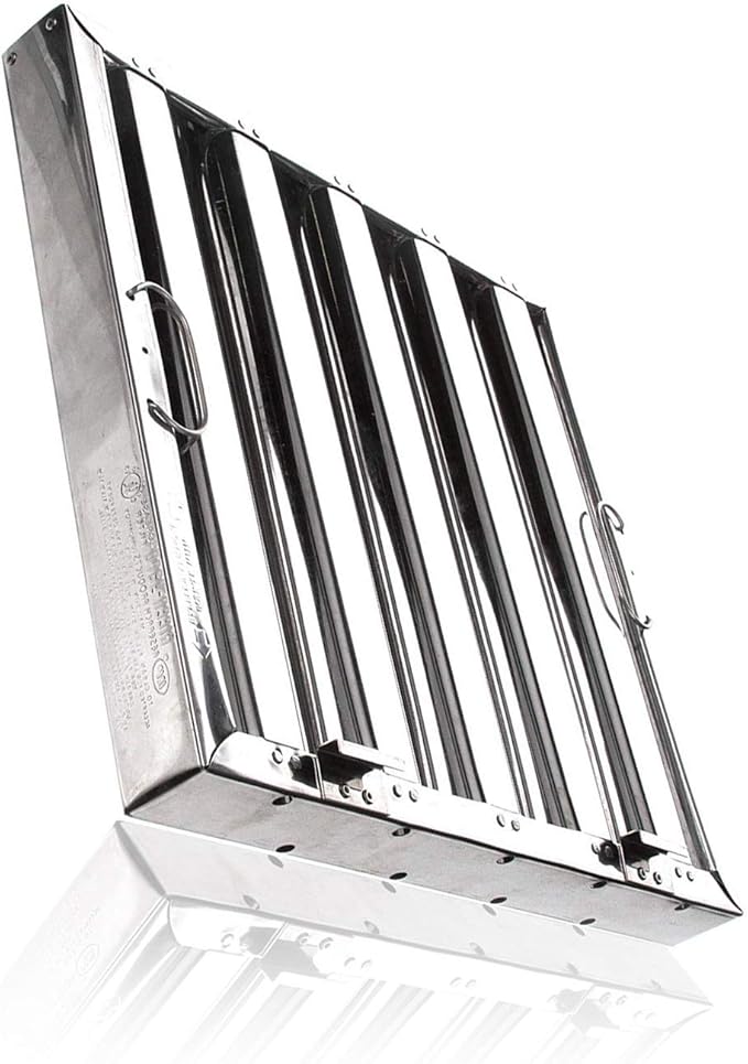 Captive Aire Systems Stainless Steel Restaurant Hood Filter, (16" high x 16" wide)
