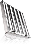 Captive Aire Systems Stainless Steel Restaurant Hood Filter, (16" high x 16" wide)