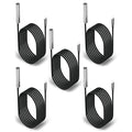 DROK 10K Temperature Sensor Probe 5pcs, 1 Meter Waterproof Stainless Steel NTC Temperature Probe for Various Water Dispensers, Air Conditioners, Refrigerators, Freezers, Water Heaters, Dishwashers