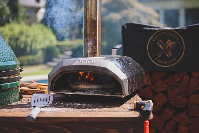 Cutting Edge Firewood 6 Inch Mini Pizza Oven Wood - Ultra Kiln Dried Premium Oak Cooking Wood for Portable Pizza Ovens - Miniature Logs - 12 Pound