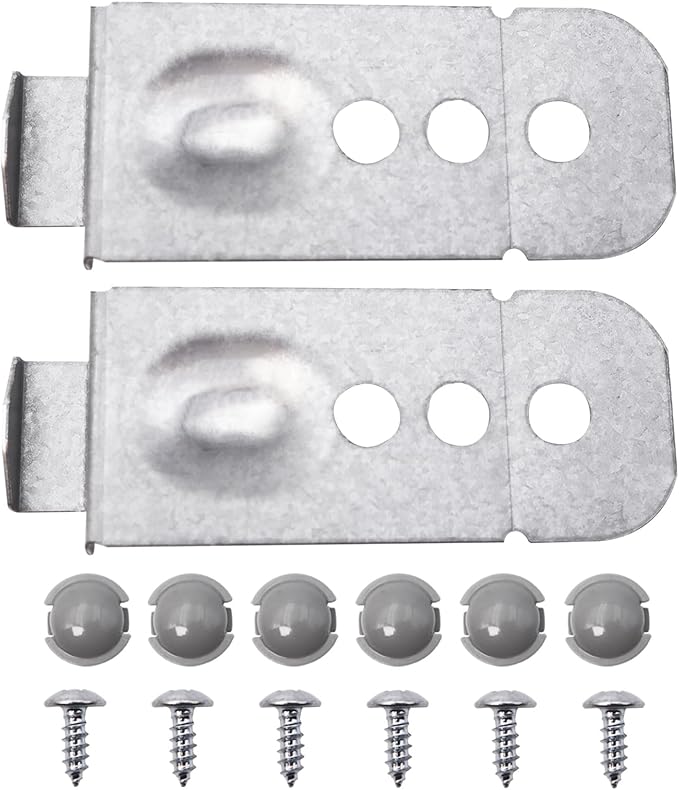 2pc DD98-01051C Dishwasher Installation Bracket kit Compatible with Samsung