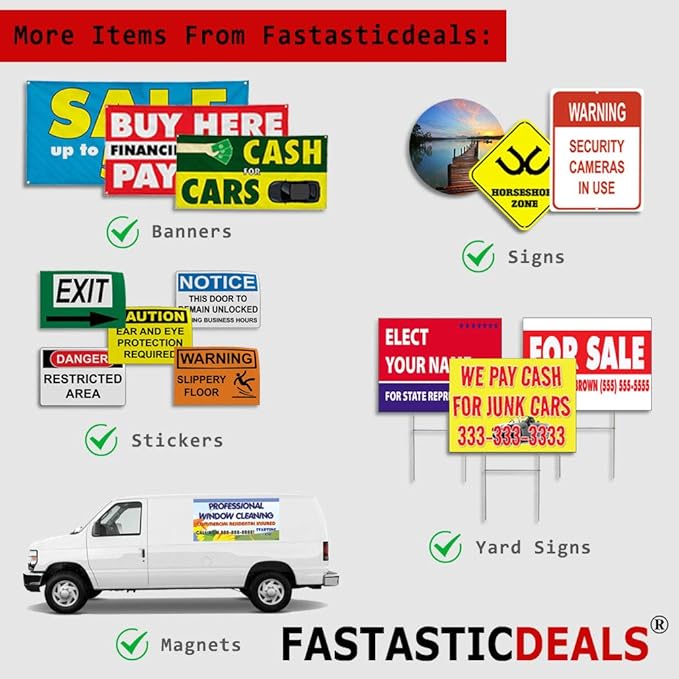 Aluminum Weatherproof Metal Sign Multiple Sizes Custom Personalized Text Here Blue White Notice Travel Horizontal Street Signs 24x18Inches