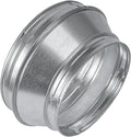 10" to 8" Inch Round Duct Reducer - Galvanized Steel Pipe Increaser - Coupling for Round Duct Ventilation Systems - Heating & Cooling, HVAC