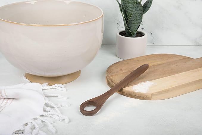 Danish Dough Whisk - Bread Wisking Tool for Mixing - Sourdough Wood Stirrer for Pastries, Egg, Pizza (1)
