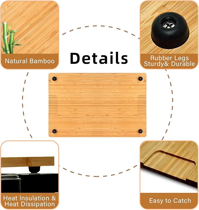 Cutting Board Compatible with Ninja Foodi SP101 SP201 SP301 SP351 DCT401 DCT402 Air Fryer Oven, Heat Resistant Cutting Board Compatible with Ninja Foodi Air Fryer Convection Oven, Create Storage Space