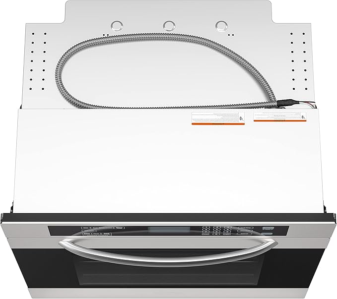 KoolMore 30-Inch Electric Single Wall Oven with Quiet, Rapid Convection Cooking, 7 Cook and Baking Modes, Large Capacity Oven, Stainless-Steel Unit, Self-Cleaning (KM-WO30S-SS)
