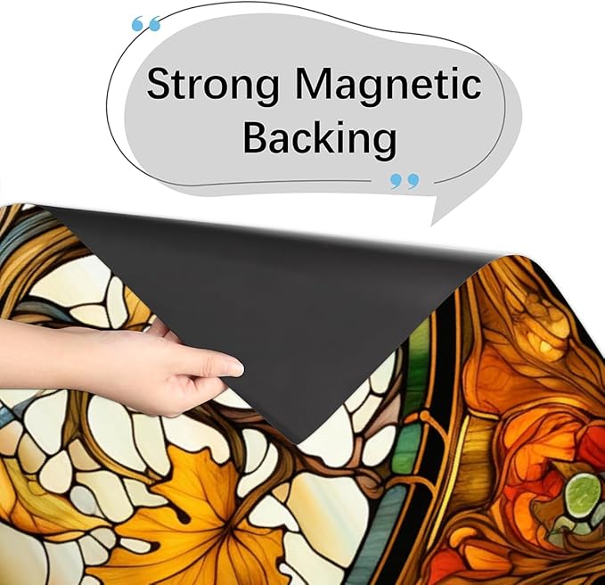 Fall Pumpkin Autumn Thanksgiving Dishwasher Magnet Cover Magnetic Dishwasher Decorative Cover Front Dishwasher Door Covers Reuseable Dishwasher Covers Panel Decal for Kitchen Home Appliances 23" X 26"