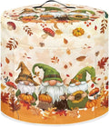 Insulated Pressure Cooker Cover Rice Cooker, Air Fryer and Crock Pot, 3 Qt Dust Cover with Pocket Thanksgiving Day Decor Gnome Maple Leaf
