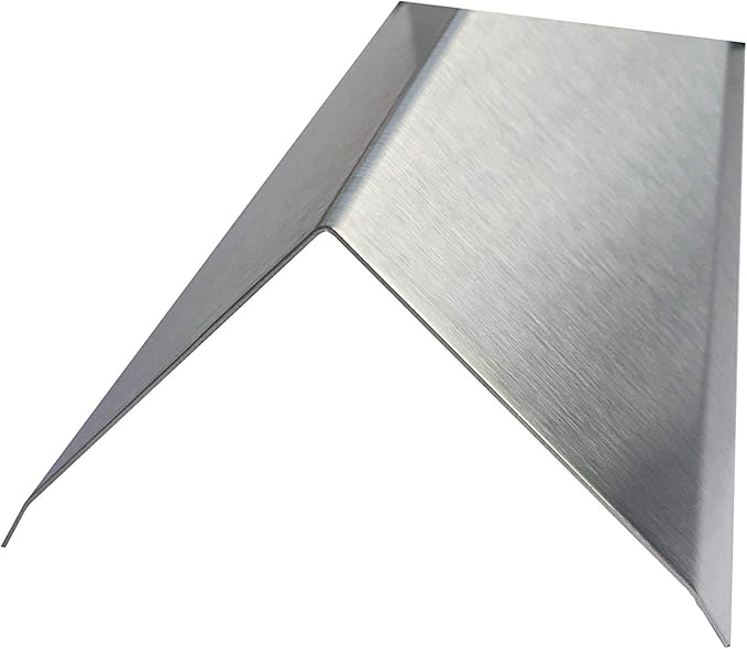 Brushed 304 Stainless Steel Corner Guards, 48" Wall Protectors, 20ga & 16ga, Available in 1/2" to 4", Multi-Pack Options (1, 2, 5, or 10) (1, 3 x 3, 20ga, with Hug Edges)