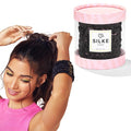 SILKE Hair Ties - Cleopatra | 100% Luxurious Silk Scrunchies (6 Pack) | Gentle on Hair, All Hold, No Damage | Ideal for All Hair Types & Styles