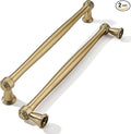 khtumeware 2 Pack 8 Inch(203mm) Champagne Bronze Cabinet Pulls Gold Kitchen Cabinet Hardware