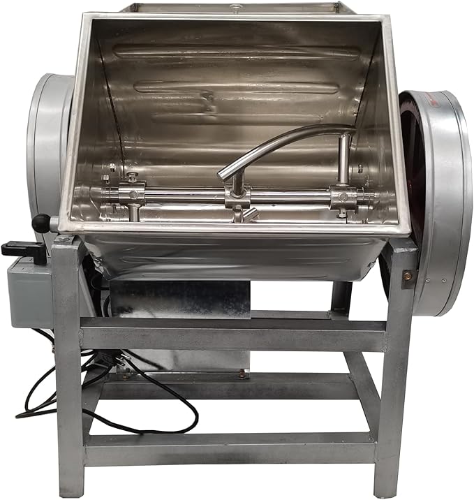 25KG/55LB Commercial Dough Mixer, 110V 2200W Spiral Kneading Machine with 90° Tilt Stainless Steel Bowl, Heavy Duty Electric Flour & Food Mixer for Bakery, Restaurant