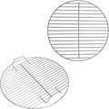 Charcoal Grate Cooking Grid Grate Replacement Parts for Weber 18.5" One-Touch,Bar-B-Kettle,Smokey Mountain,Jumbo Joe,Original Kettle Grill,Stainless Steel BBQ Accessories for Weber 7432 7440