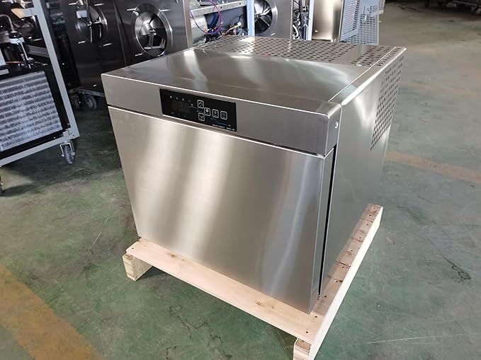 Kolice Commercial Countertop Blast Chiller & Freezer, Chest Fridger, Flash Freezer for freezing Ice Cream, Seafood, Desserts, Meat, Dumpling, Dough, Lowest Temp. -31°F(-35°C),32L