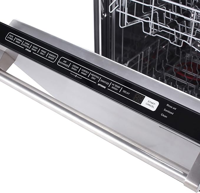 THOR Kitchen 24-Inch Built-In Dishwasher in Stainless Steel - Model HDW2401SS