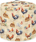 Adorable Chicken Pressure Cooker Cover with Storage Pocket Compatible with 8 10 Quart Instant Pot, Durable Rice Cooker Air Fryer Accessories, Waterproof Kitchen Appliances Dust Cover