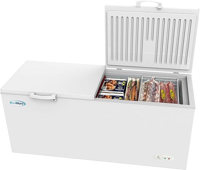 KoolMore SCF-20C Chest Freezer, 20 cu. Ft, White