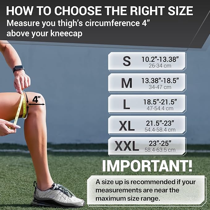 DR. BRACE ELITE Knee Brace with Side Stabilizers & Patella Gel Pads for Maximum Knee Pain Support and fast recovery for men and women-Please Check How To Size Video (Pluto, Medium)
