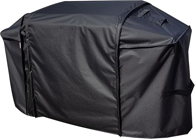 Extension Griddle Cover for All of 28" Griddle with Double Shelf Models,Waterproof 300D*300D Dyed Polyester with TPU Coating; Flat Top Gas Grill Cover, Black