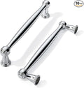 khtumeware 10 Pack 3-3/4 Inch(96mm) Vibrant Polished Chrome Cabinet pulls Kitchen Cabinet Handles Kitchen Cabinet Hardware for Cupboard Drawer Handles Dresser Pulls