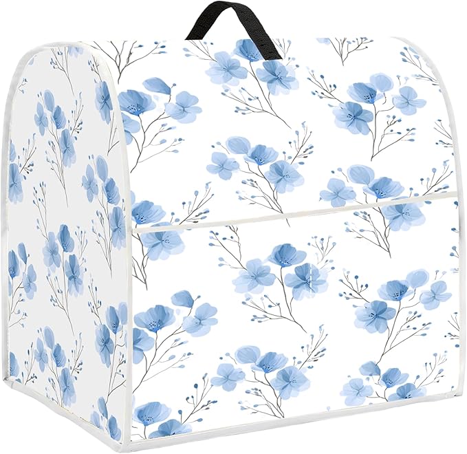 Mixer Dust Cover for 6-8 Qt Stand Mixer, Cloth Cover with 2 Storage Pockets for Stand Mixer Protective Covers Large for 6-8 Quart Mixer