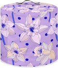 Purple Floral Dust Cover Instant Pot Heavy Duty Waterproof Dust Pressure Cooker Cover Case for Instant Pot Pressure Cooker Instant Pot Appliance Covers Pressure Cooker Size S