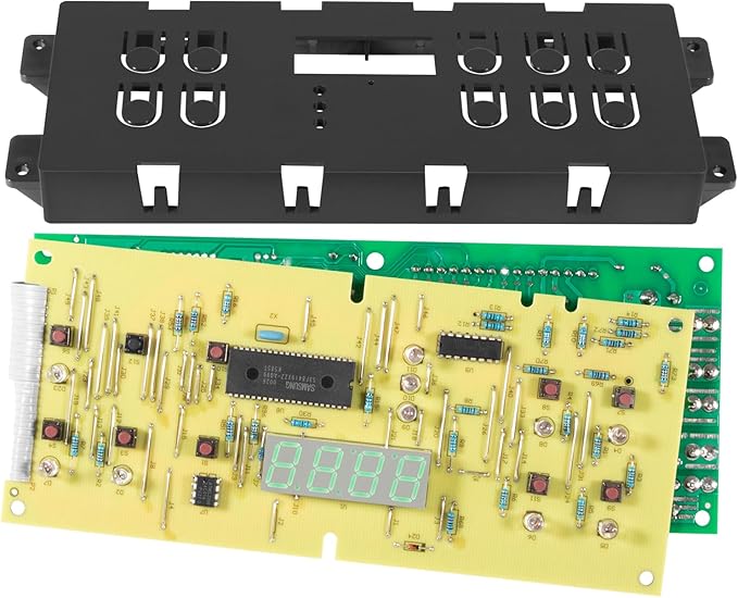 316557118 Range Oven Control Board Compatible with Kenmore Frigidaire Range Clock Timer 120V 60Hz 316418208 316557108 Electronic Clock/Timer Display