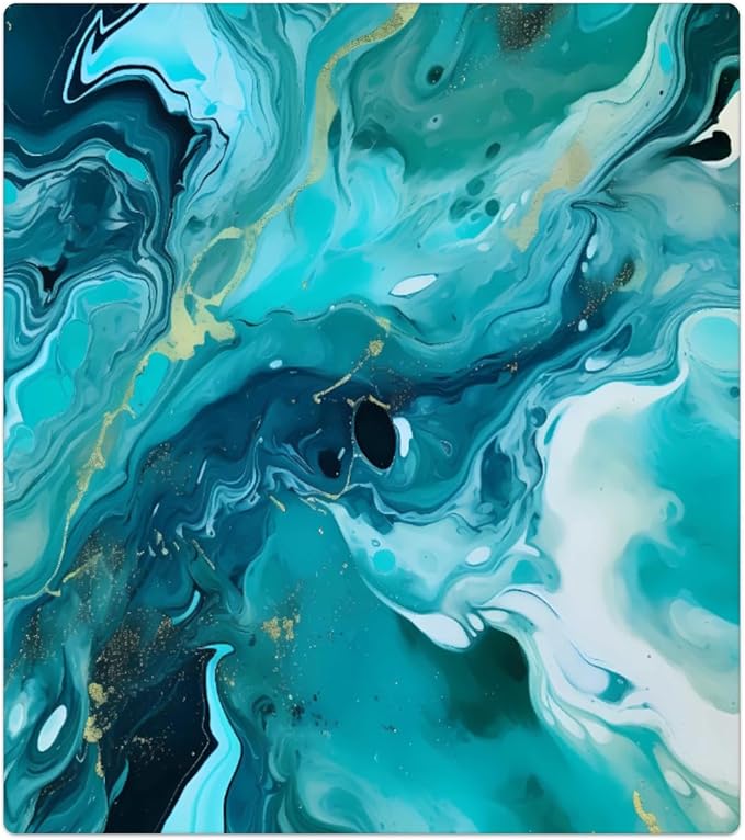 Dishwasher Magnet Cover Teal Green Marble Print Reusable Dishwasher Magnetic Cover Sticker Decorative Dish Washer Door Cover Panel for Home Kitcen Appliance