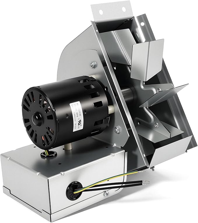 D-3 Inline Chimney Draft Inducer Fan 115V Replaces Tjernlund D-3,D3,for Vertical Vent Systems,All Fuels
