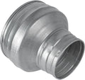 5" to 3" Inch Round Duct Reducer - Galvanized Steel Pipe Increaser - Coupling for Round Duct Ventilation Systems - Heating & Cooling, HVAC